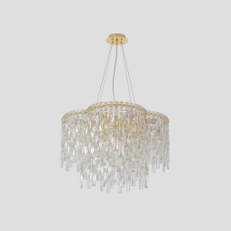 Подвесная люстра Crystal Lux ABRIL SP12 GOLD