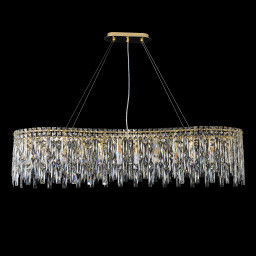 Подвесная люстра Crystal Lux ABRIL SP12 L1200 GOLD