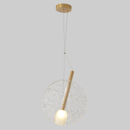 Подвесной светильник Crystal Lux FROZEN SP1 BRASS