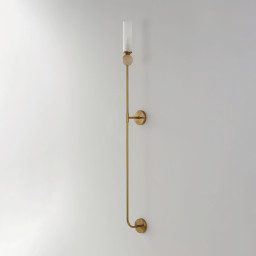 Бра Crystal Lux SIMPLY AP1.2 BRASS