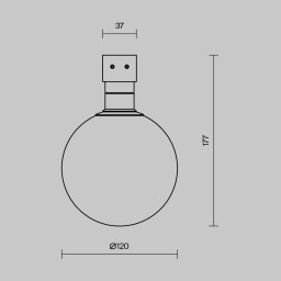 Светильник на шине Maytoni O-TR01-1-S-9WW3K