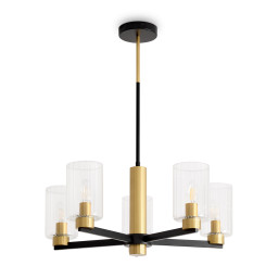 Люстра на штанге Freya FR2051CL-05BBS