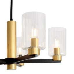 Люстра на штанге Freya FR2051CL-05BBS