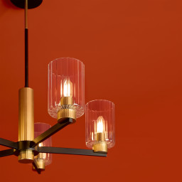 Люстра на штанге Freya FR2051CL-05BBS