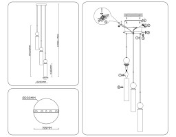Подвесной светильник Ambrella Light LH53257