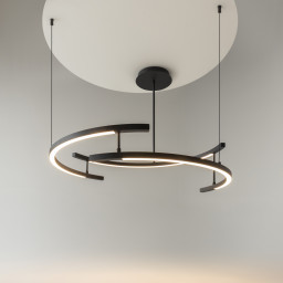 Люстра на штанге Maytoni MOD016PL-L52BK