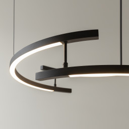 Люстра на штанге Maytoni MOD016PL-L52BK