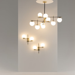 Люстра на штанге Maytoni MOD048PL-06G