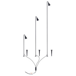 Грунтовый светильник ARTE Lamp A1084PA-3BK