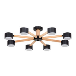 Люстра на штанге ARTE Lamp A1624PL-8BK