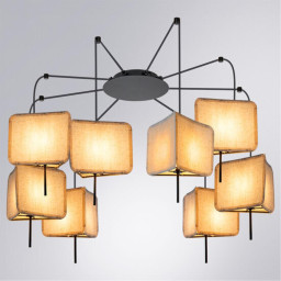 Подвесная люстра ARTE Lamp A7084SP-8BK