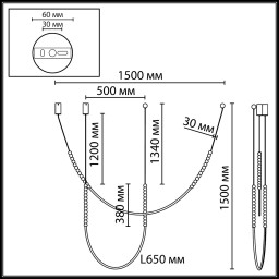 Подвесной светильник Odeon Light 7149/24CL