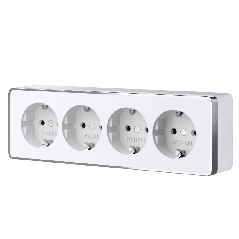 Розетка Werkel W5072210 белый 1690₽