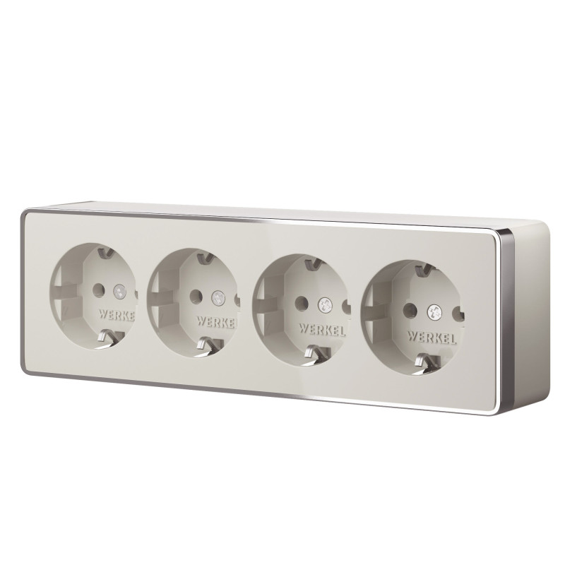 Розетка Werkel W5072204 слоновая кость 1660₽