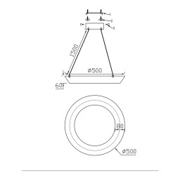 Подвесной светильник Fluorite FL1206-5P