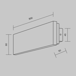 Бра Maytoni MOD461WL-L8BGK