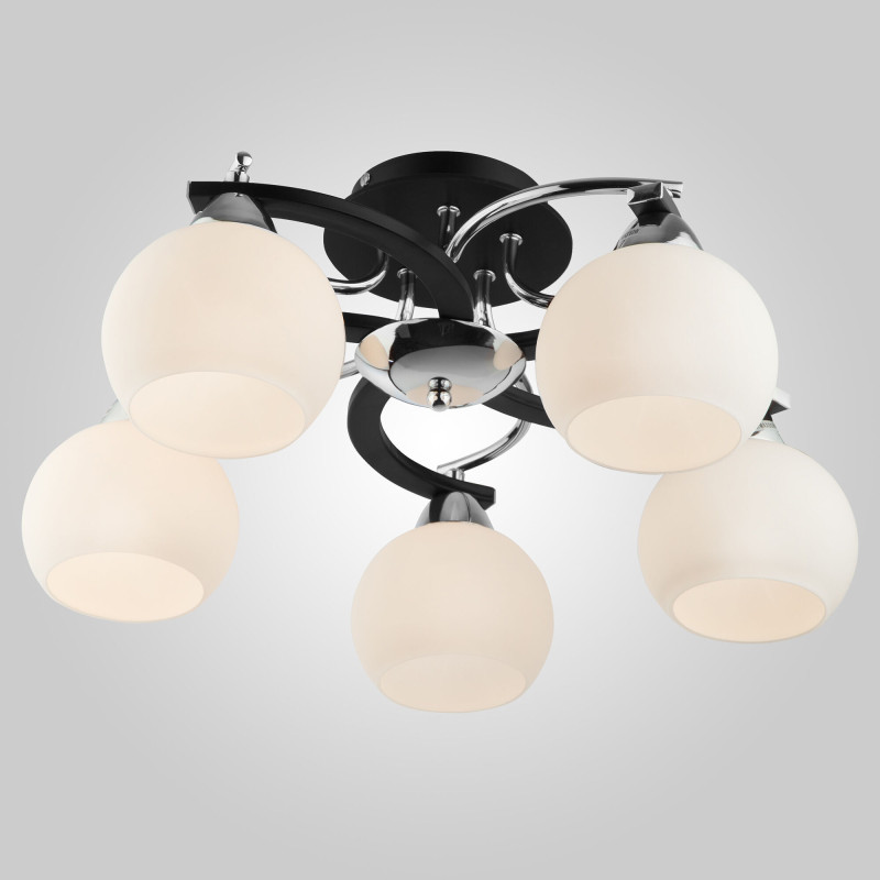 Накладная люстра Eurosvet 96545 хромчерный 15900₽