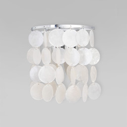 Бра Eurosvet 60084/2 хром/перламутр