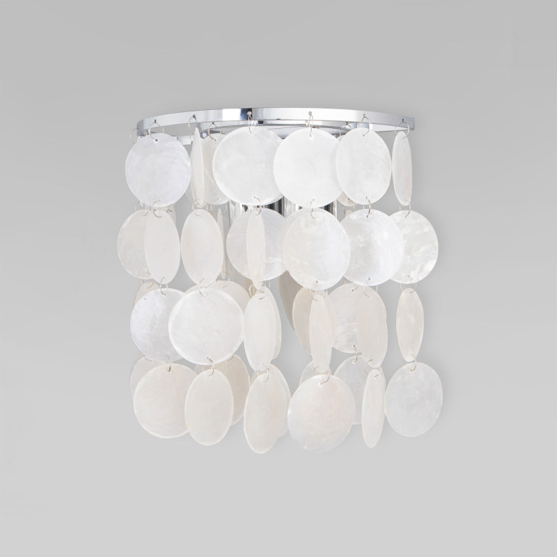 Бра Eurosvet 60084/2 хром/перламутр