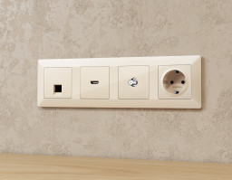 Розетка Ambrella Volt MA313050