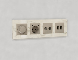 Розетка Ambrella Volt MA372110