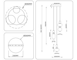 Подвесной светильник Ambrella Light LH53143