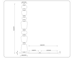 Торшер Ambrella Light LH53172