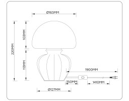 Настольная лампа Ambrella Light LH53249