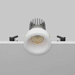 Встраиваемый светильник Maytoni DL115-10W-3K-W