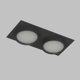 Встраиваемый светильник Denkirs DK2092-BK