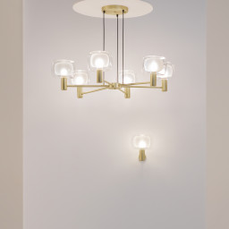 Люстра на штанге Maytoni MOD411PL-06G