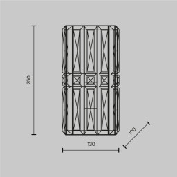 Бра Maytoni MOD094WL-01G