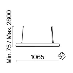 Линейный светильник Maytoni Technical P050PL-L40B4K