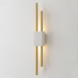 Бра Crystal Lux CARTA AP6W LED WHITE/BRASS