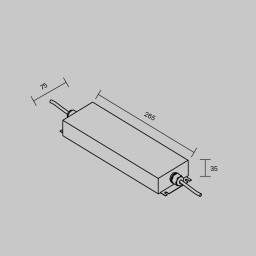 Блок питания для светодиодной ленты Maytoni Technical 812006