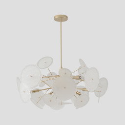 Люстра на штанге Crystal Lux DANDELION SP10 GOLD