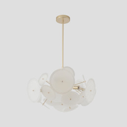 Люстра на штанге Crystal Lux DANDELION SP6 GOLD
