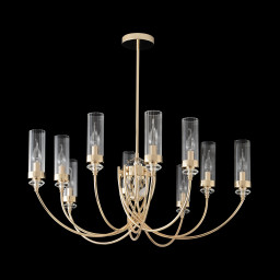 Люстра на штанге Crystal Lux SECRET SP10 GOLD