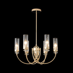 Люстра на штанге Crystal Lux SECRET SP6 GOLD