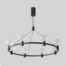 Подвесная люстра Crystal Lux DUET SP56W LED BLACK