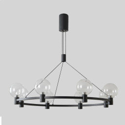 Подвесная люстра Crystal Lux DUET SP56W LED BLACK