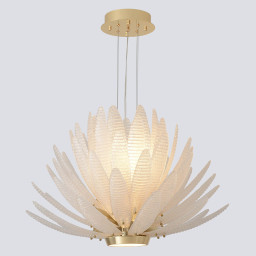 Подвесная люстра Crystal Lux ARTICHOKE SP8+1 GOLD