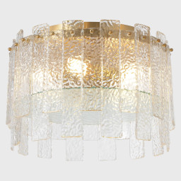 Накладной светильник Crystal Lux RICARDO PL5 BRASS