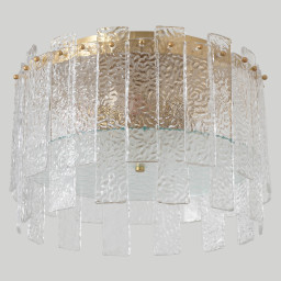 Накладной светильник Crystal Lux RICARDO PL5 BRASS