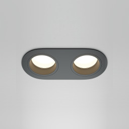 Встраиваемый светильник Maytoni Technical DL126-02-GU10-B