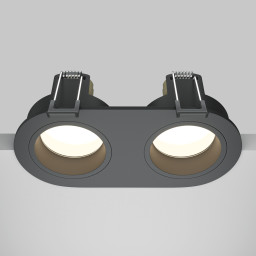 Встраиваемый светильник Maytoni Technical DL126-02-GU10-B