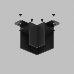 Соединитель для шинопровода Denkirs TR2102-BK