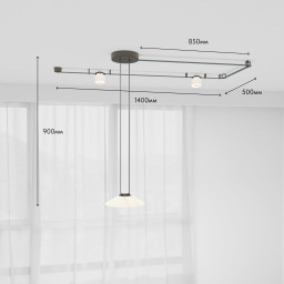 Трек-система Denkirs DK55SET02-02-DB