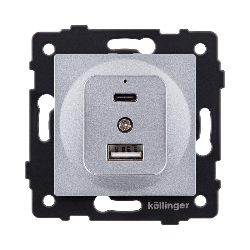 Розетка KOLLINGER REA-037GY