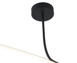 Подвесной светильник ITALLINE IT013-6025 black 3000K